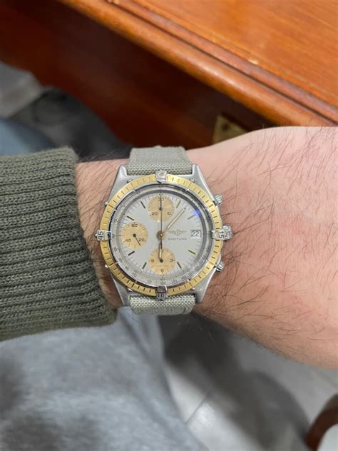 breitling chronomat quadrante madreperla ghiera oro
